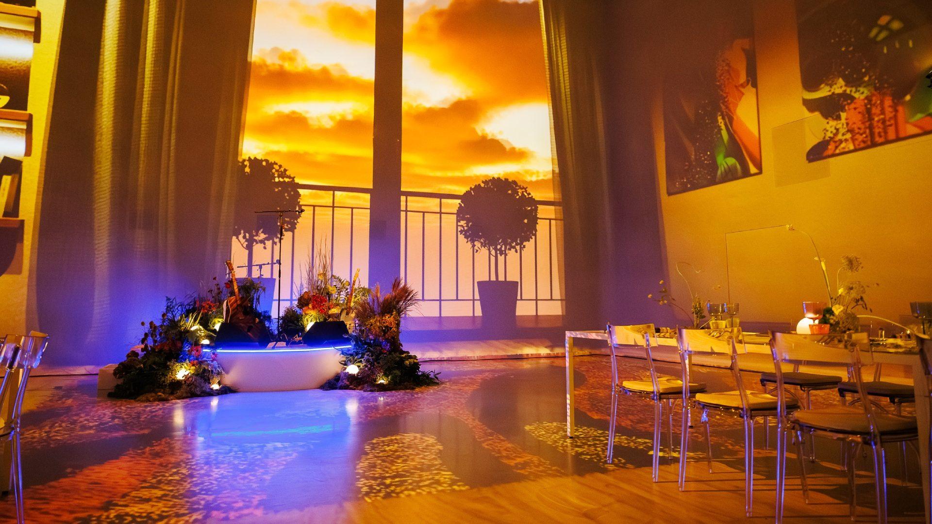 Showcasing the immersive event content created by the FRAMELESS team