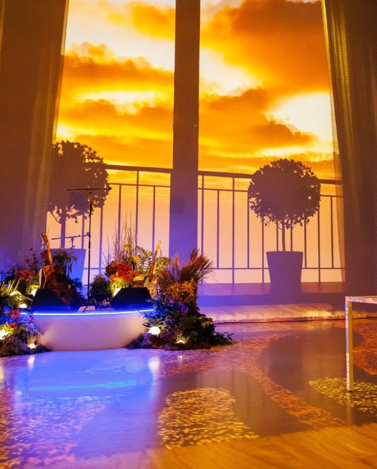 Showcasing the immersive event content created by the FRAMELESS team